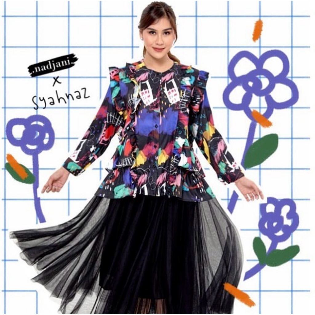 Preloved Nadjani x Syahnaz - Fairy Black