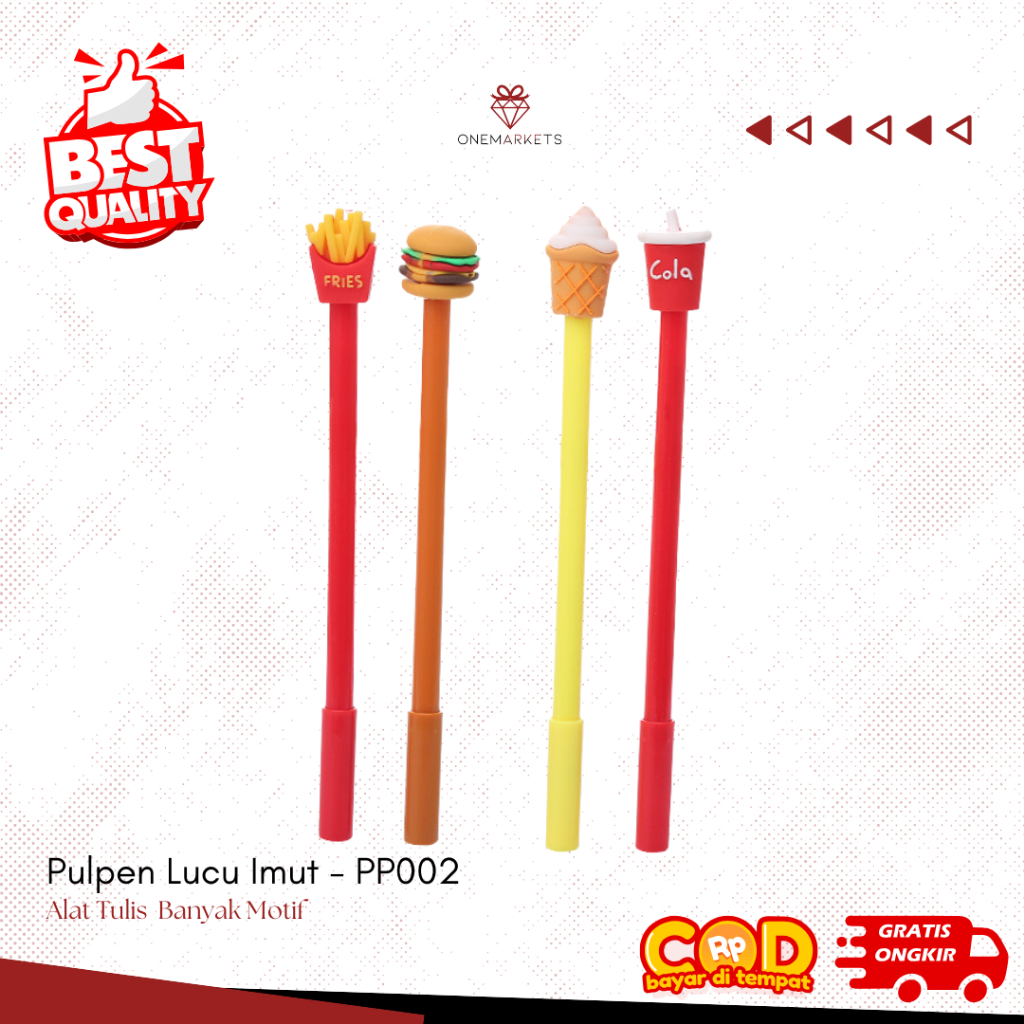 

Pulpen Lucu Imut / Pulpen Chili / Kado Pulpen Alat Tulis Kantor / Hadiah Ulangtahun Anak Unik / Perlengkapan Alat Tulis Sekolah - PP002