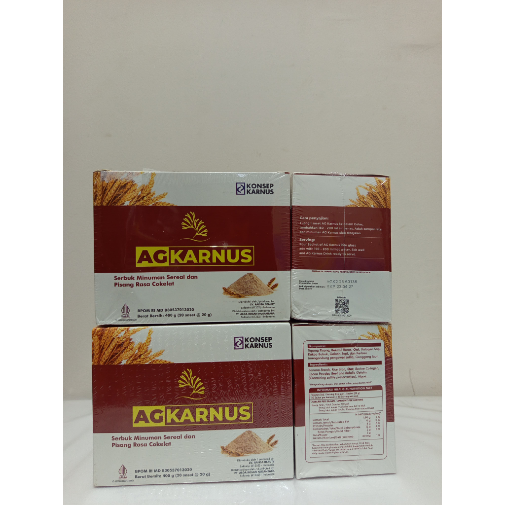 

Alga Gold Cereal - Alga Kolagen Kemasan Baru / DIABETES / AG KARNUS / AG GOLD / COLAGEN DRINK