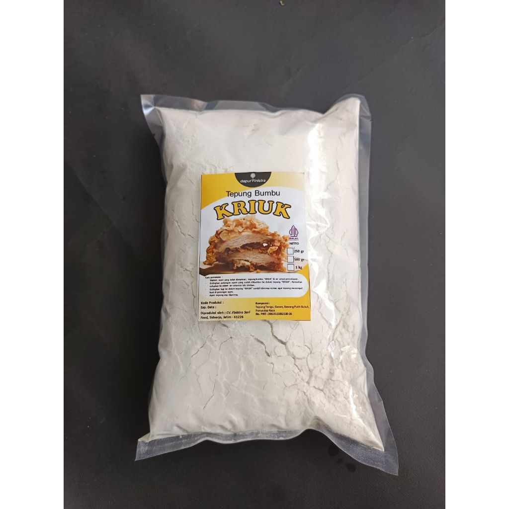 

Tepung Kriuk Serbaguna by Dapur Finistra 1 Kg