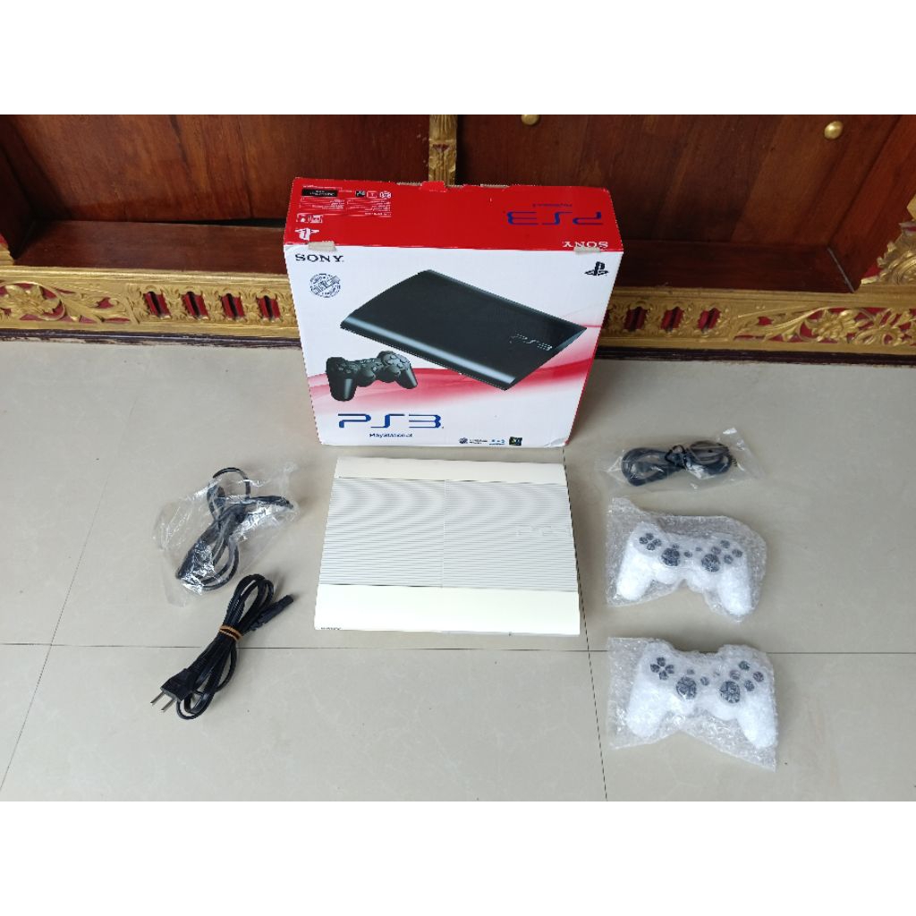 PS3 SUPER SLIM 500GB FULLSET SECOND