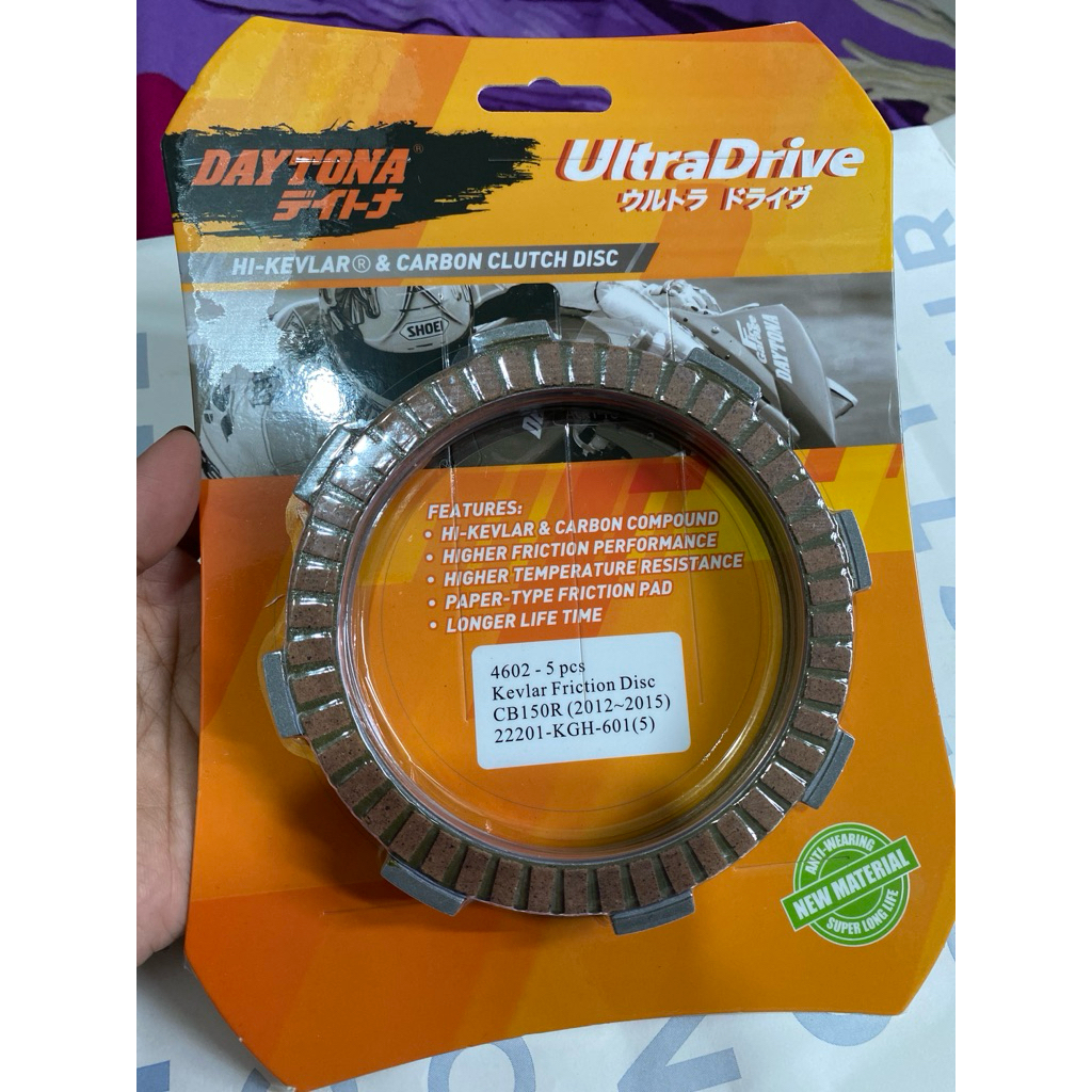 Kampas Kopling Kevlar Daytona CBR150R Lama KGH