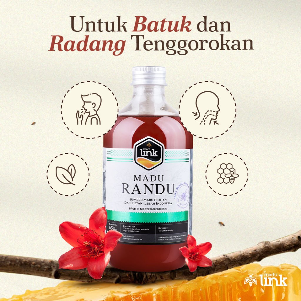 

LINK - Madu Randu 650gr 100% Madu Murni