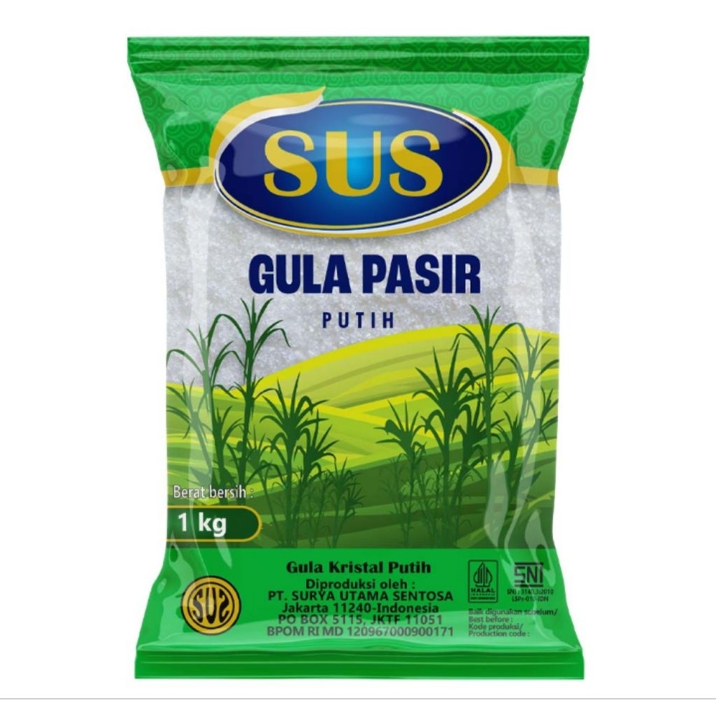 

SUS Gula Pasir Lokal 1000 g
