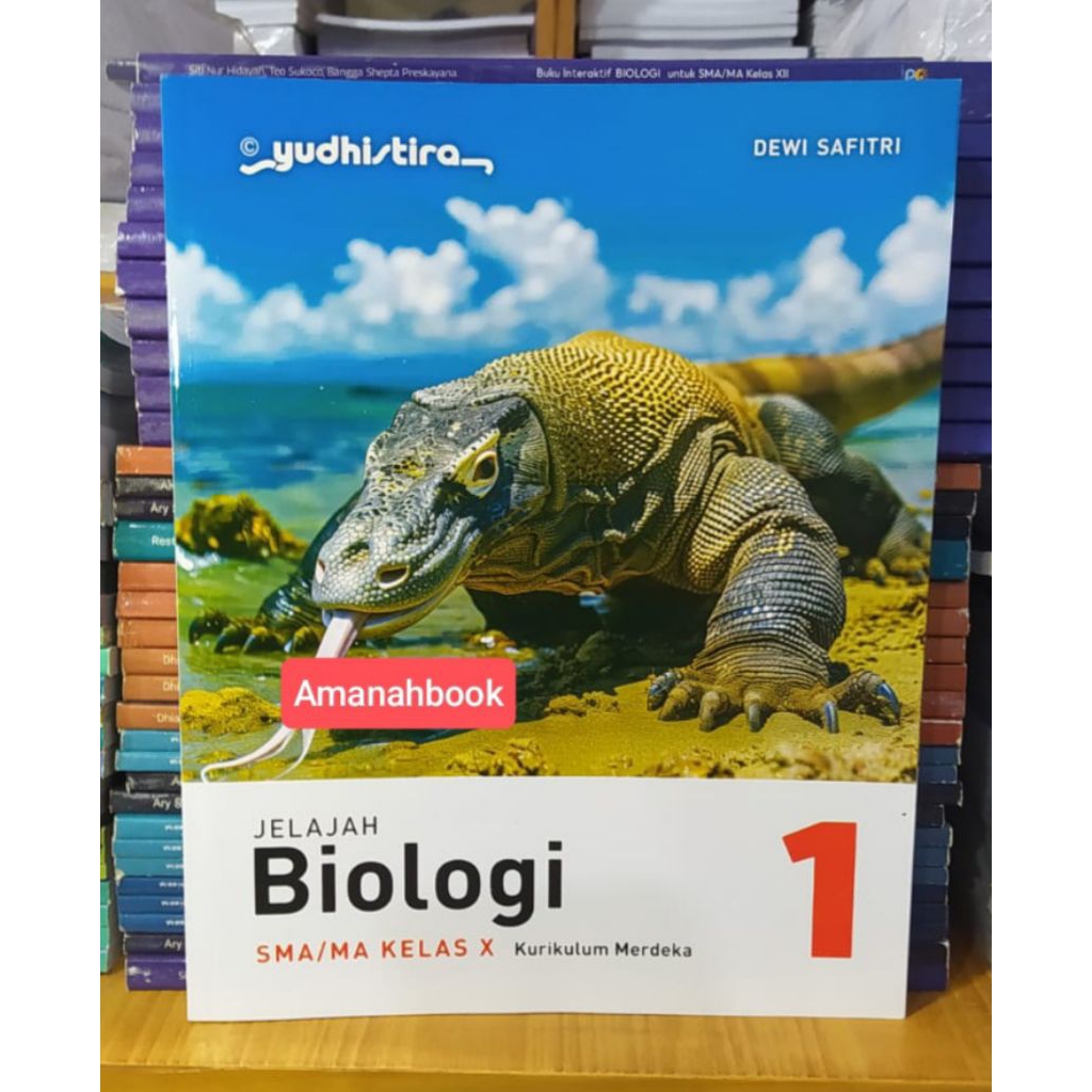 Buku Biologi SMA Kelas 10 Kurikulum Merdeka Yudhistira