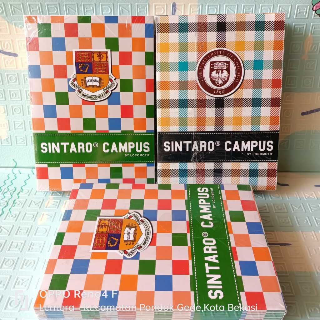

Buku Tulis Sintaro isi 50 Lembar Ukuran Boxi