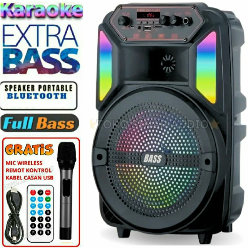 BISA COD Speaker Bluetooth Ukuran Jumbo / Speaker Bluetooth Super Bass Jumbo