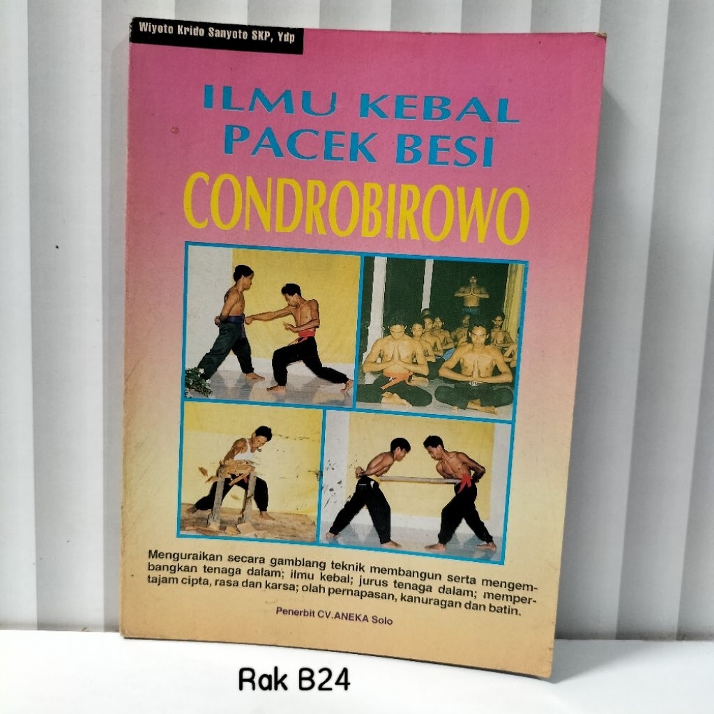 Buku ILMU KEBAL PACEK BESI CONDROBIROWO / CV. ANEKA