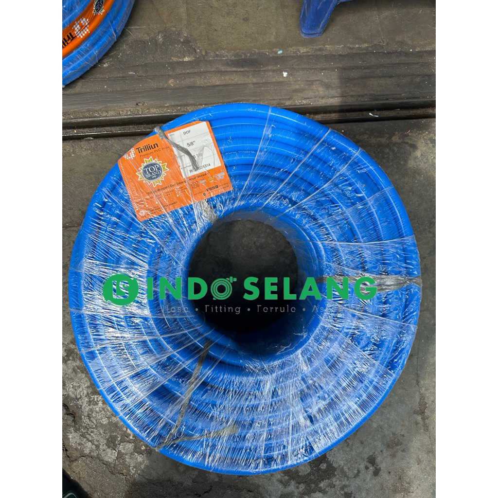 SELANG AIR 5/8” 100M TRILLIUN 1 ROL TAMAN DOP TRILIUN ELASTIS WARNA DOF 100 METER 1 ROLL