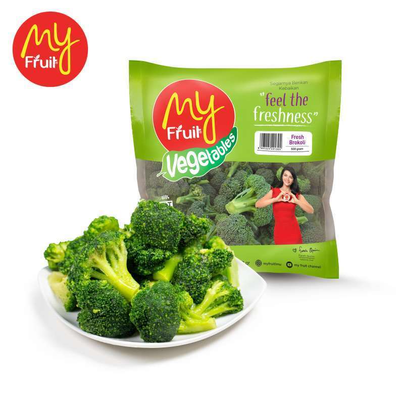 

Brokoli frozen my fruit 500gr / vegetable fresh brocoli