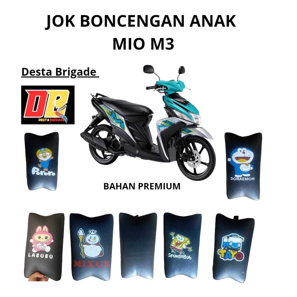 JOK BONCENGAN ANAK UNTUK MOTOR MIO M3/ DUDUKAN BUAT BONCENG ANAK DIDEPAN