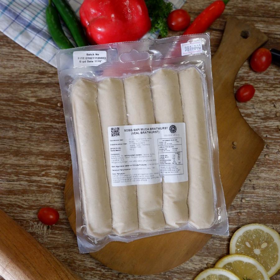 

EL Primo Veal Bratwurst 500gr