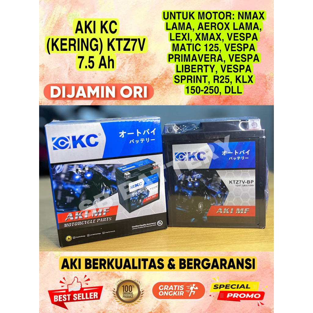 AKI MOTOR KC KERING (KTZ7V) NMAX OLD, LEXY, AEROX OLD, XMAX, VESPA DLL