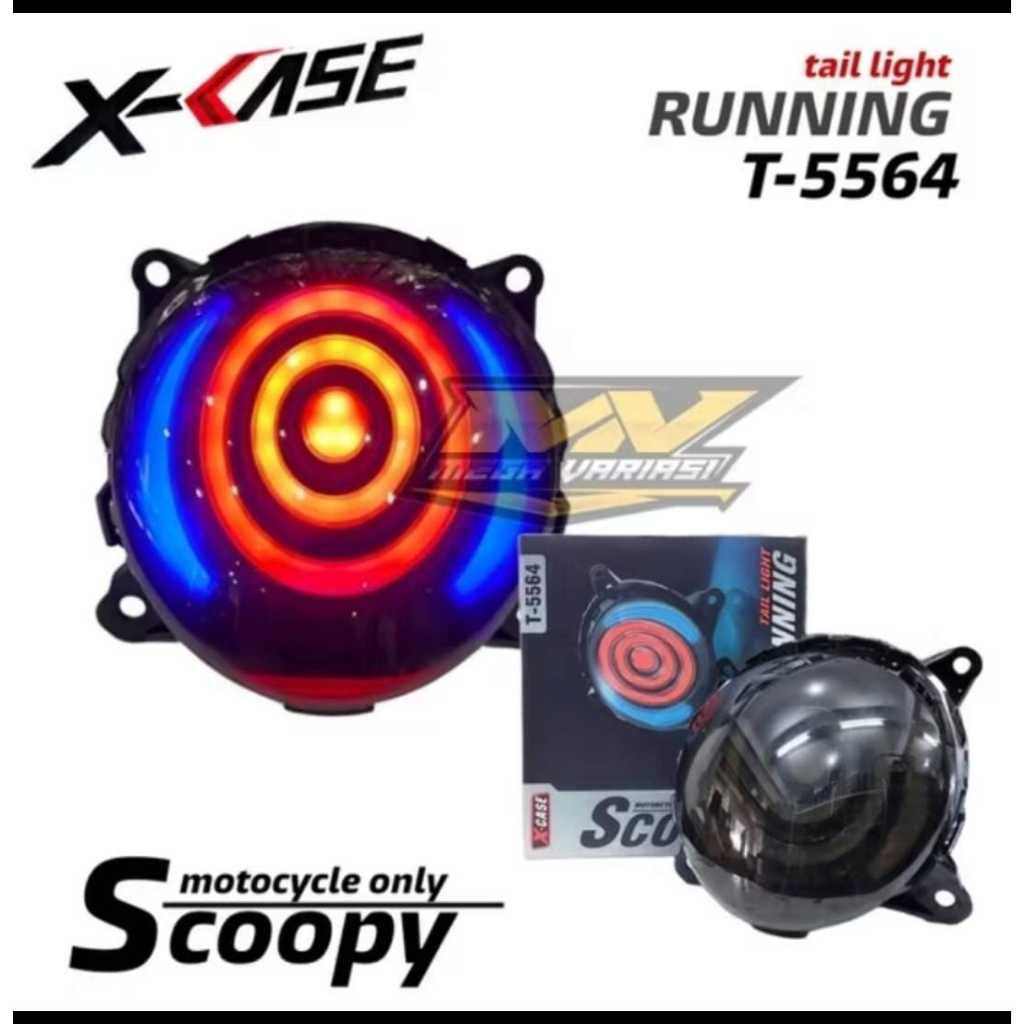 Lampu Stop Belakang Scoopy Stoplamp LED Belakang Motor Scoopy Tahun 2021-2023