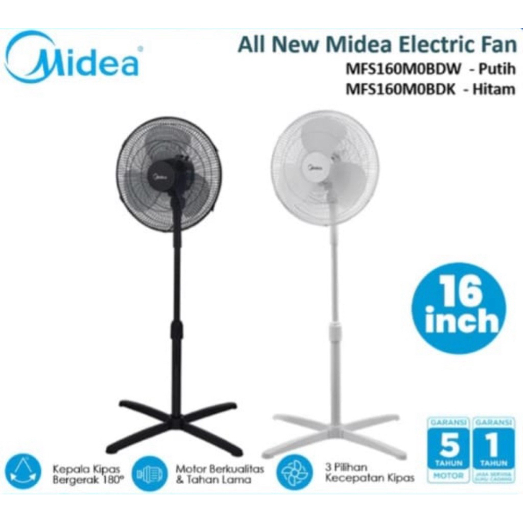 Kipas Angin Berdiri Midea