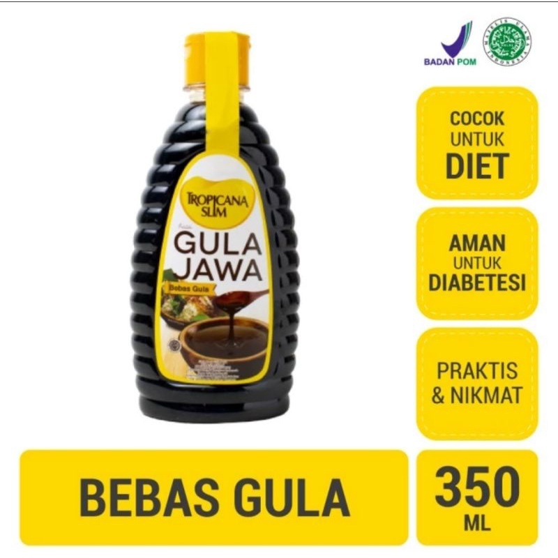 

[oddsolshop] pekanbaru/Tropicana Slim Gula Jawa 350ML Java Sugar Sweetener Bahan Makanan Minuman