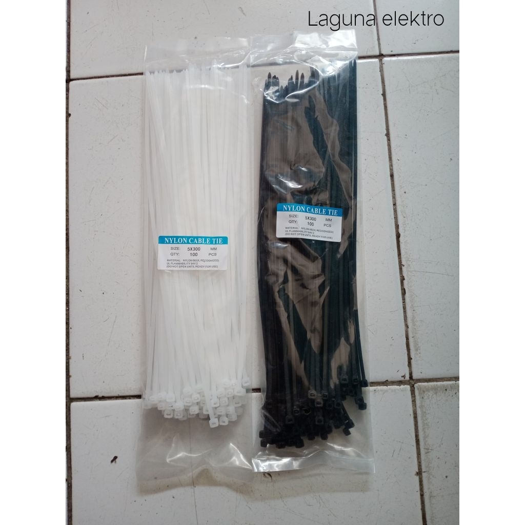 

(100 pcs) kabel ties 5x300