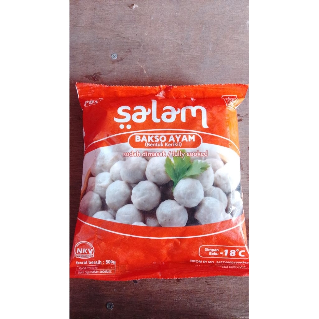 

salam bakso ayam krikil 500 gr