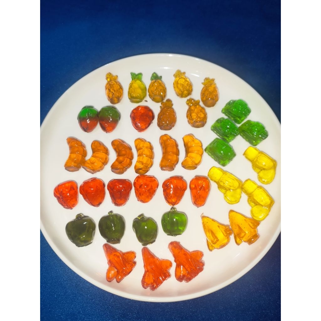 

Forcysn Yupi Jelly Halal Bentuk Mobil & Alatperang 500Gr/1Kg Manis Seger Banyak Varian Bentuk