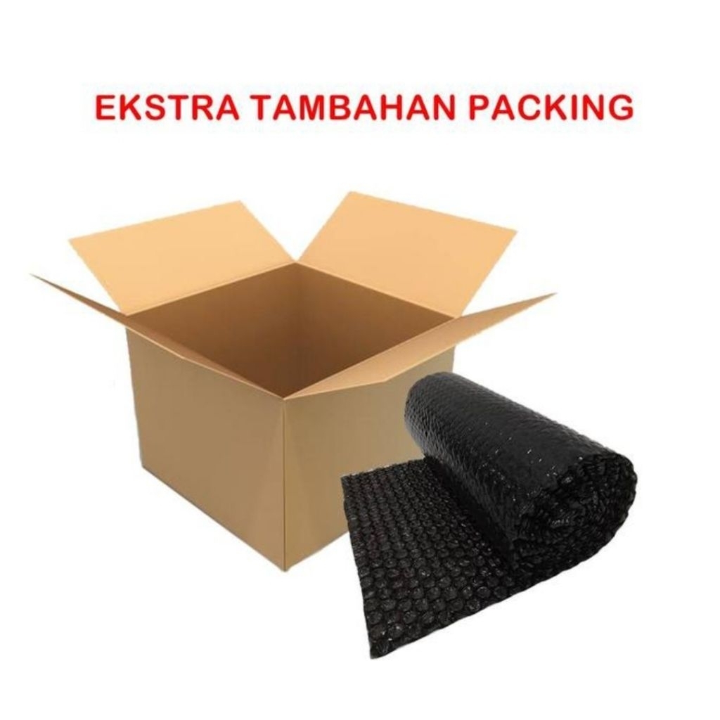

packing tambahan kardus /bubble wrap