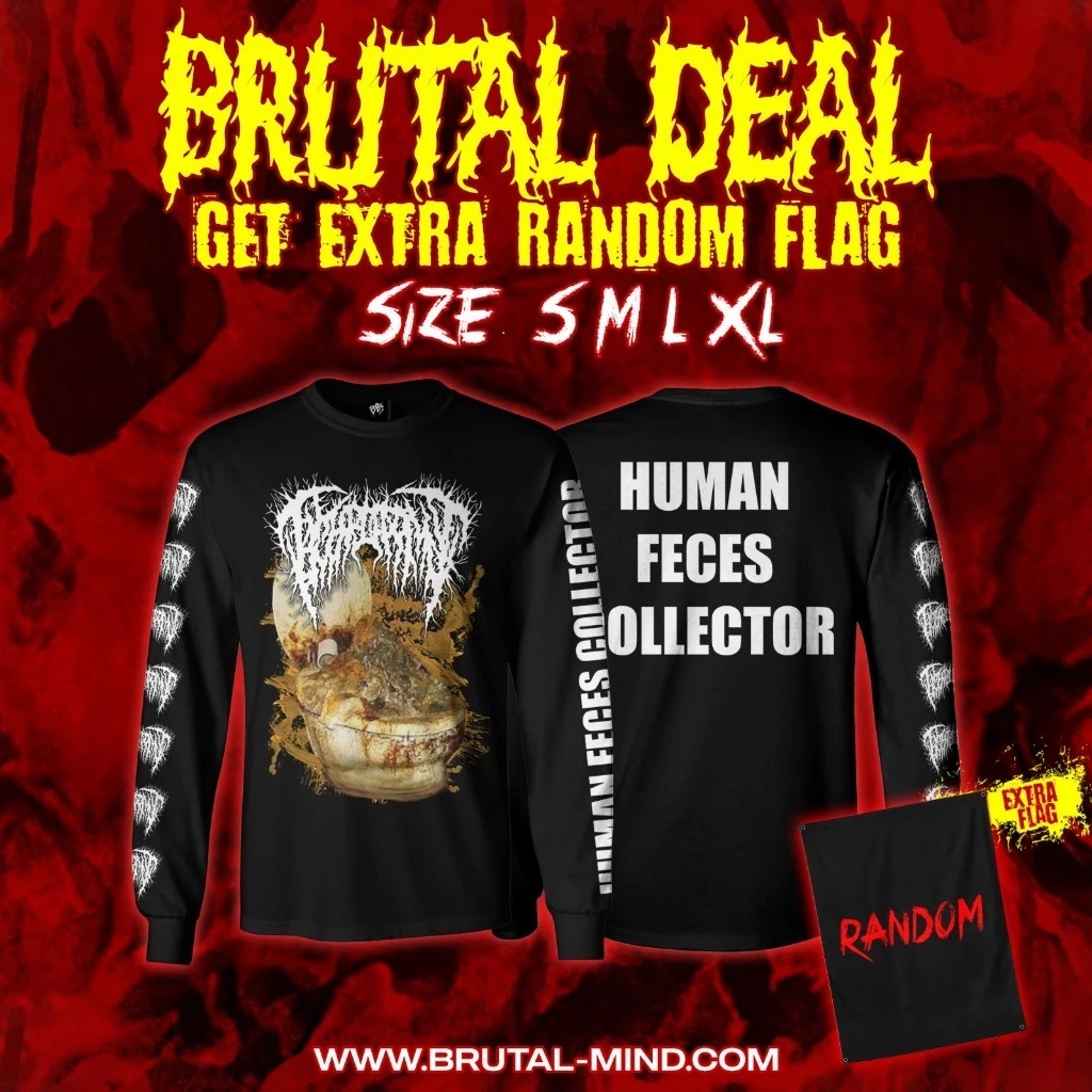 BRUTAL DEAL - LS - HYMENOTOMY - Human Feces Collector + Random Flag