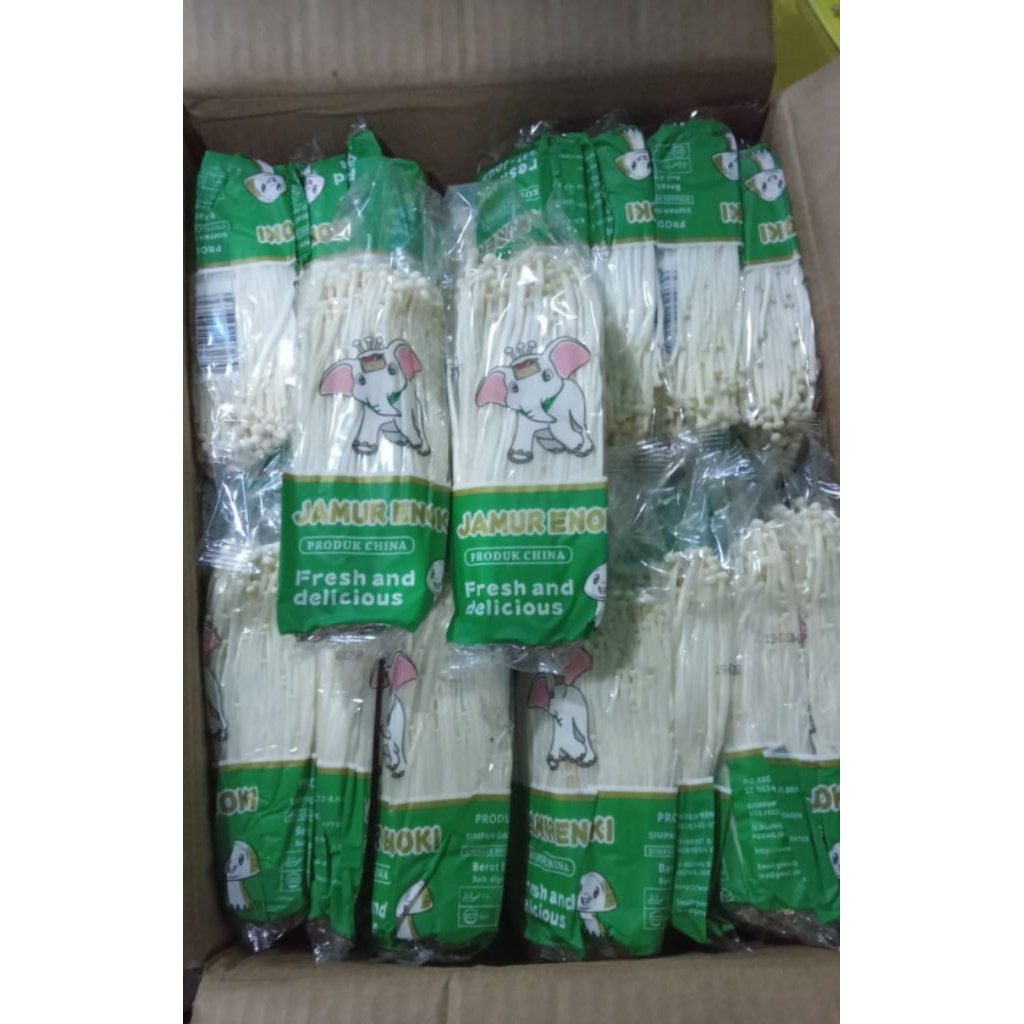 

jamur enoki