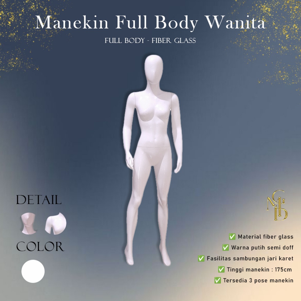 Manekin Full Body Wanita | Manekin Wanita Full Body - Fiber Glass