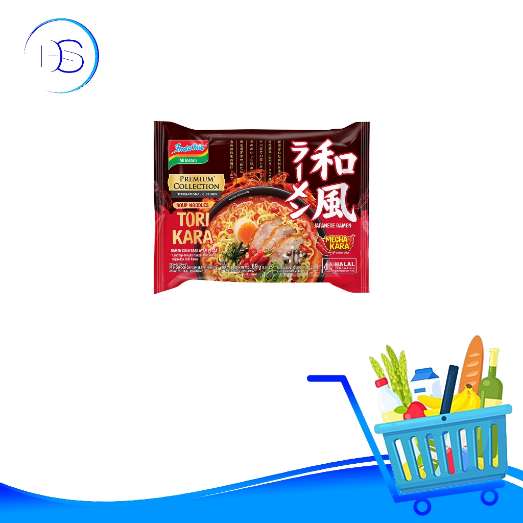 

INDOMIE MIE INSTANT PREMIUM JAPANESE TORI KARA RAMEN