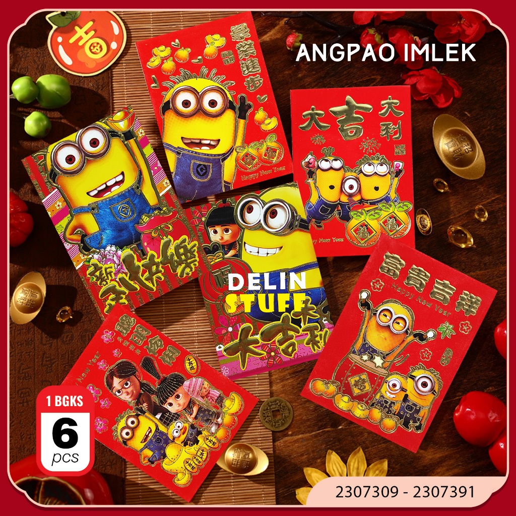 

Angpao Imlek Pendek Angpao Minion Angpao Anak Isi 6 pcs (2307166 2307382 2307383 2307384 2307385 2307386 2307387 2307389 2307390 2307391)