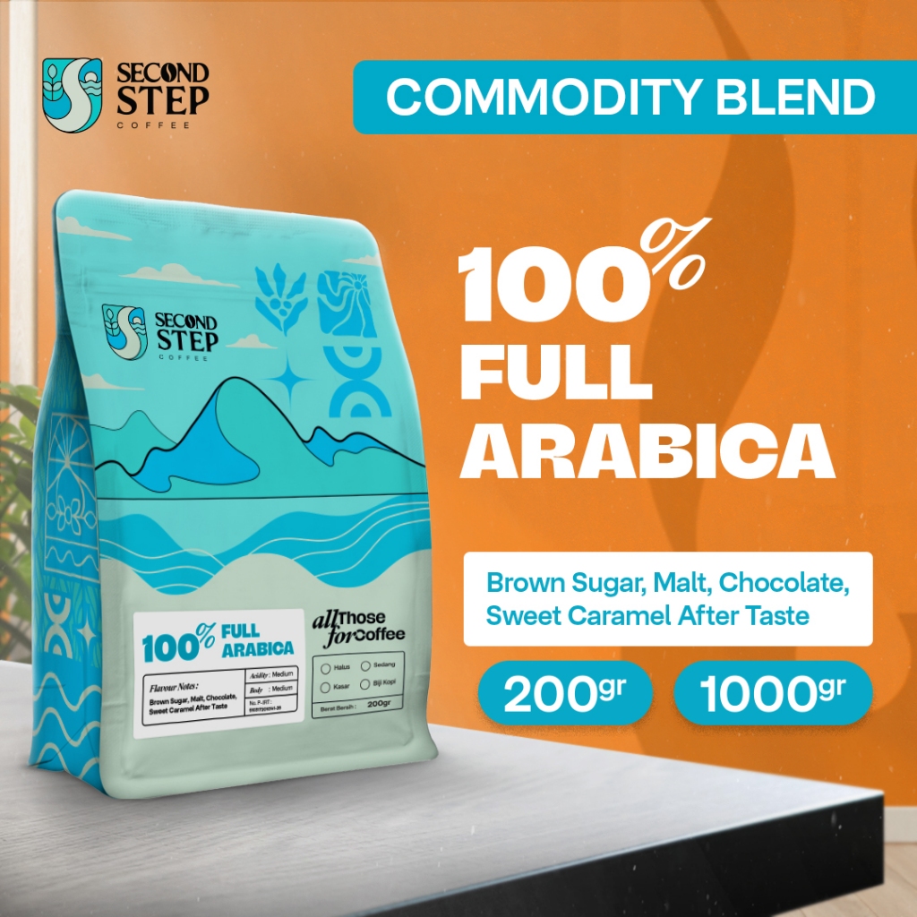 

BIJI KOPI 100% FULL ARABICA Commercial Espresso Based By Second Step Coffee Roastery