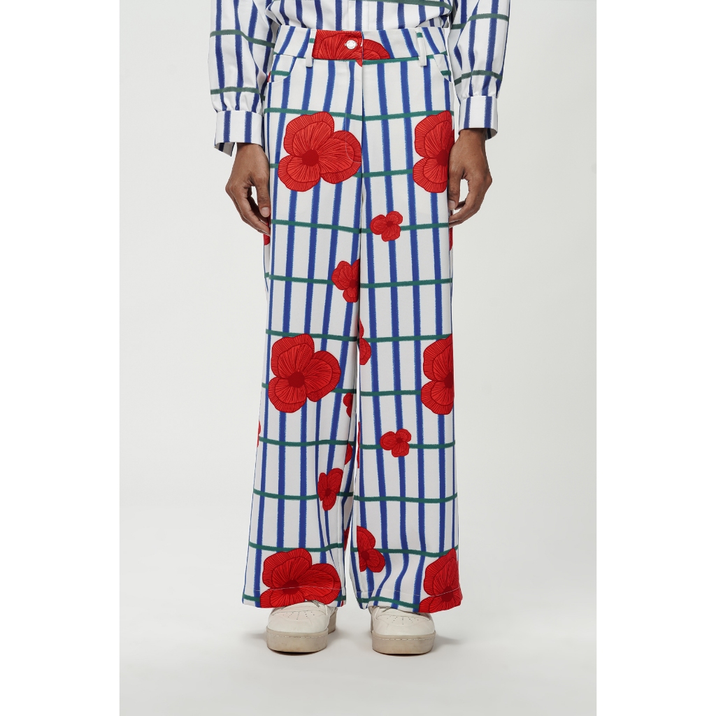 Calla The Label - Jolie Long Pants - Berries