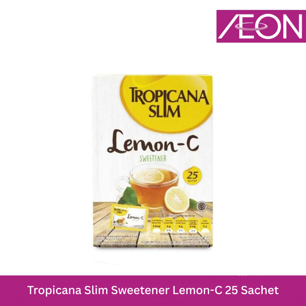 

Tropicana Slim Sweetener Lemon-C 25 Sachet
