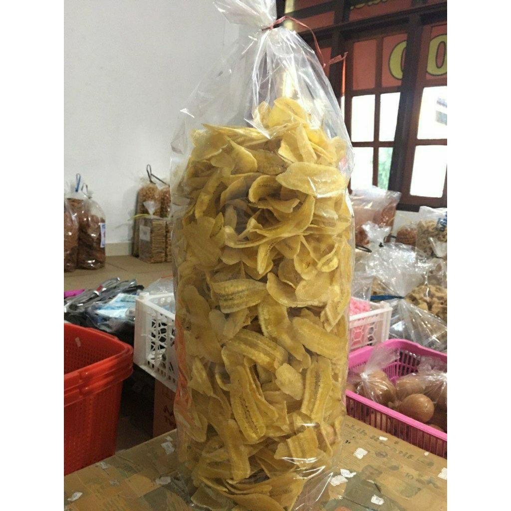 

[500gr] keripik pisang kepok gurih
