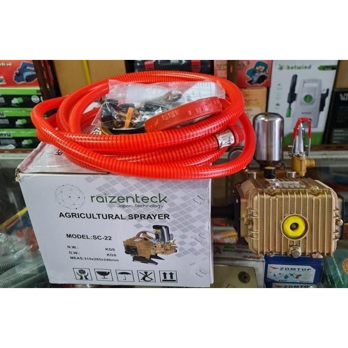 Mesin Pompa Doorsmeer / Power Sprayer / Alat Cuci Motor Mobil / Pompa Steam RAIZENTECK - SC20