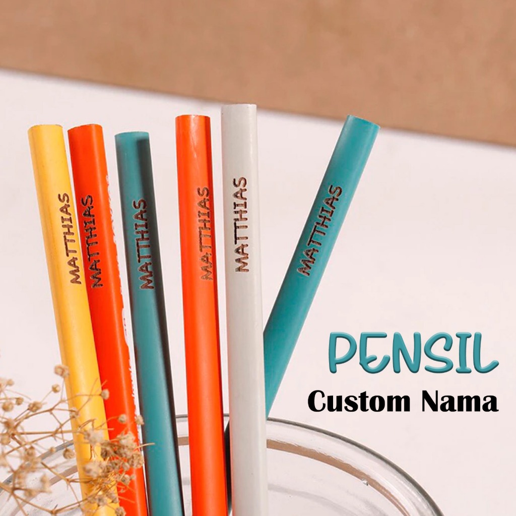 

PROSES CEPAT PENSIL CUSTOM 2B / GRATIS GRAFIR NAMA