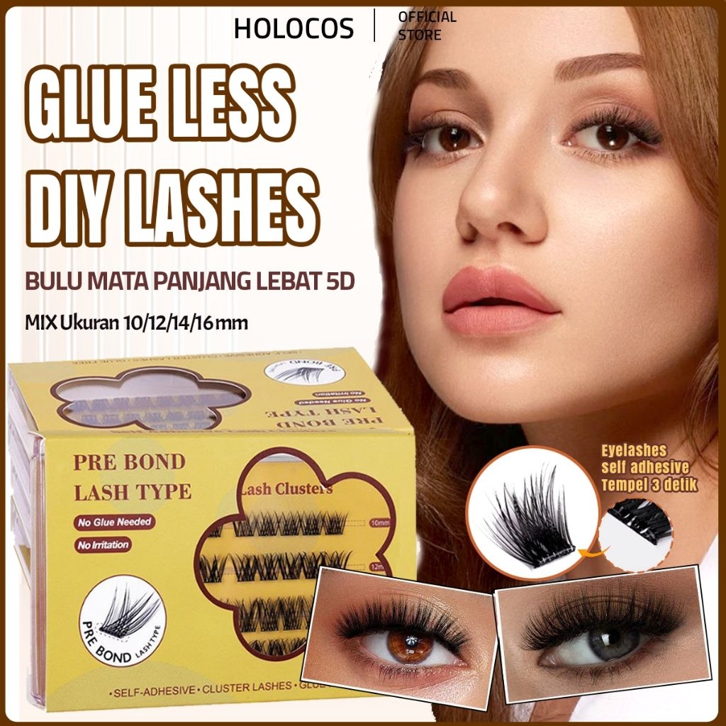 HOLOCOS | [LANGSUNG TEMPEL] Bulu Mata Ukuran 10/12/14/16 MM Russian Latina Arabian Langsung Tempel L