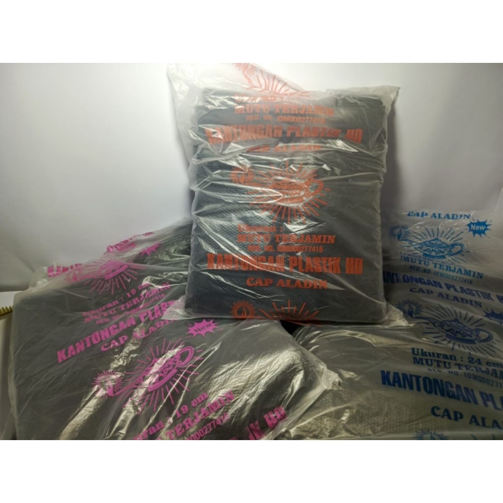 asoy kantongan merk Aladin warna hitam