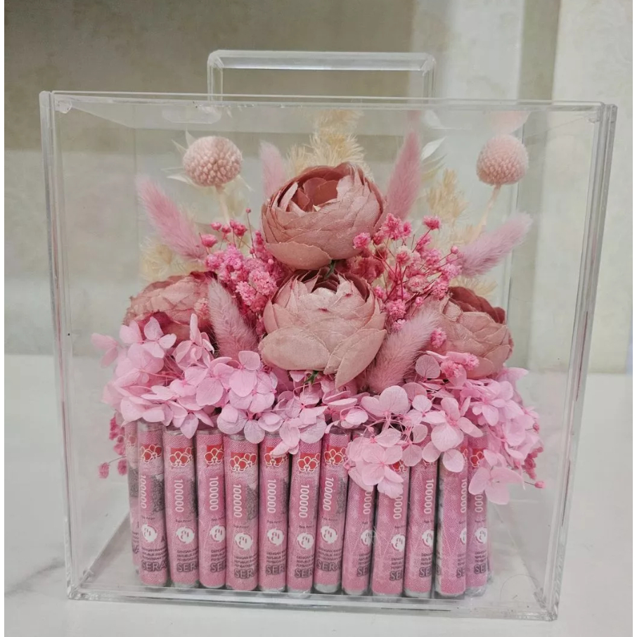 

Box Akrilik Hampers Kado Spesial Multifungsi Mewah Murah