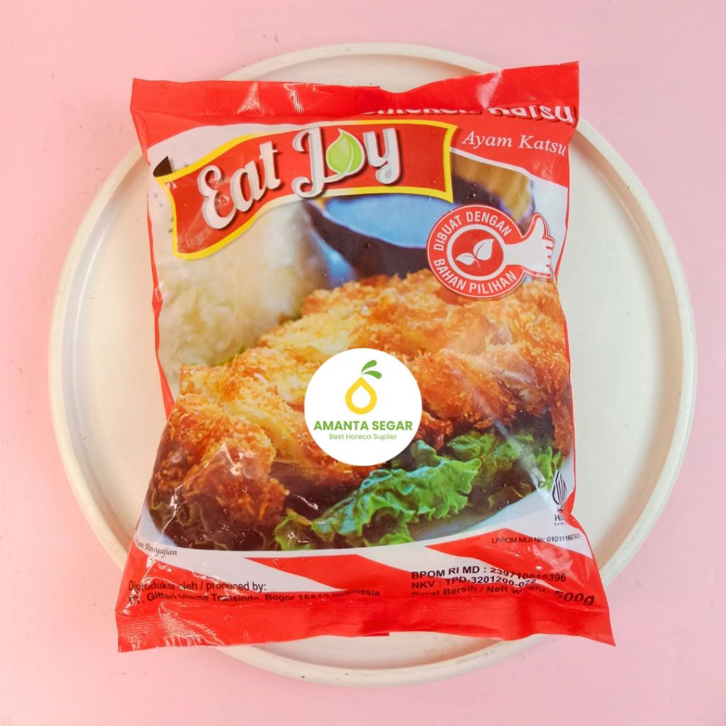 

Amanta Segar Bogor | EatJoy Eat Joy Chicken Katsu Ayam Katsu 500gr Halal Berkualitas Ready To Cook Siap Masak