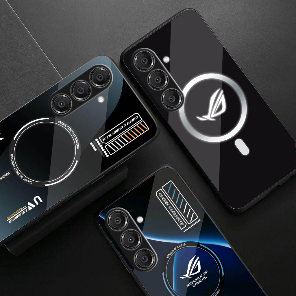 [SK129] Softcase Glass Kaca TYPE SAMSUNG A56 - Case SAMSUNG A56 - Kesing SAMSUNG A56 - Casing SAMSUN