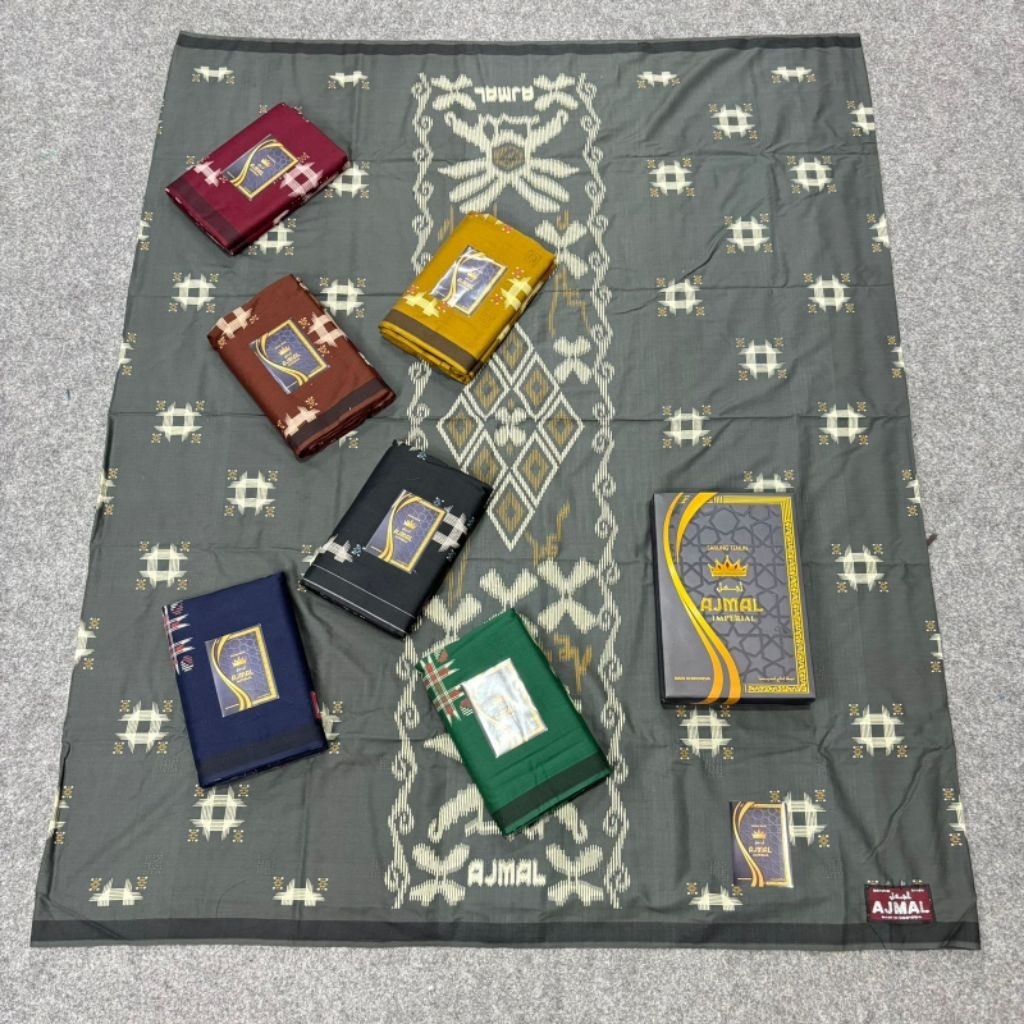 Sarung Ajmal Imperial Tempean Klasik – Elegan & Adem Dipakai