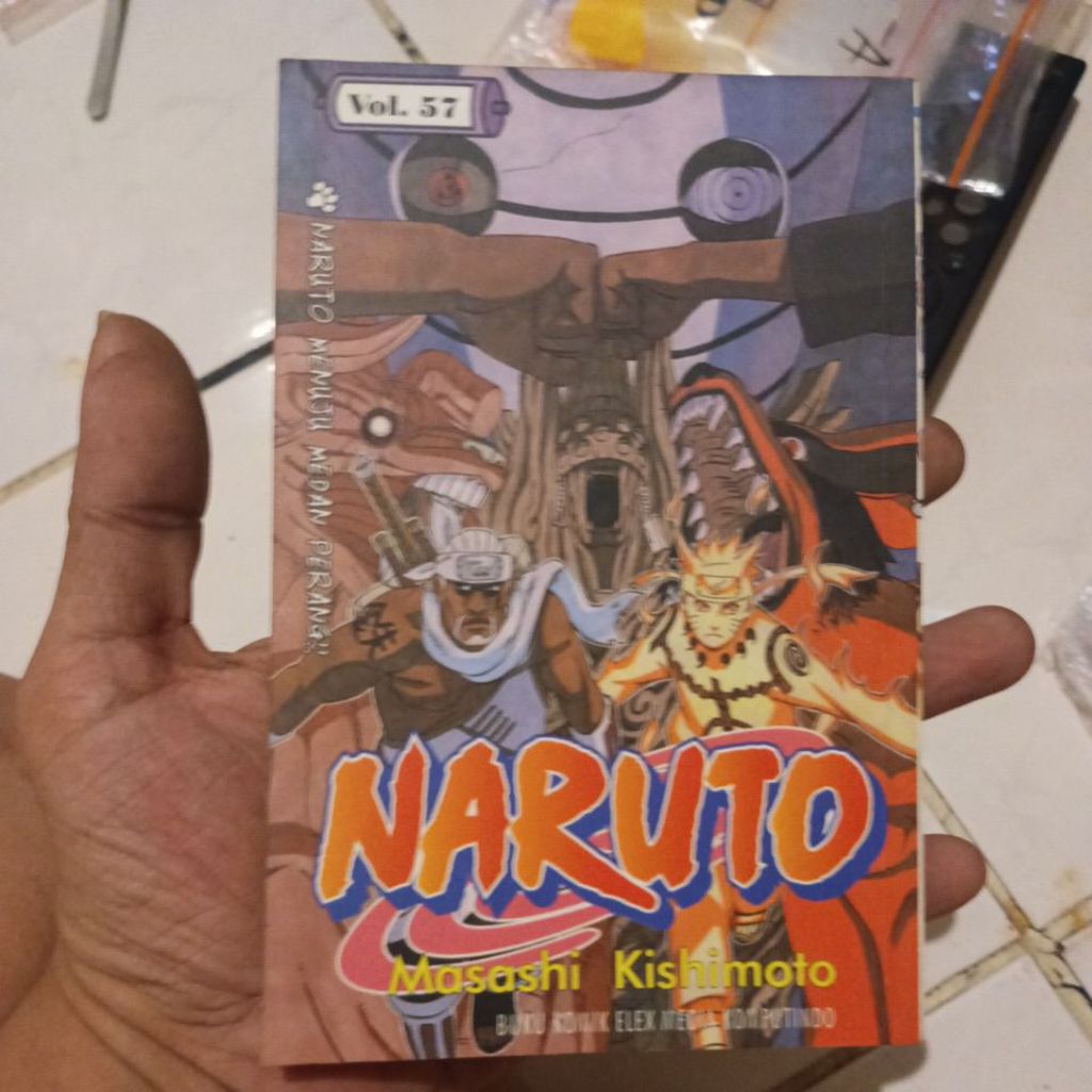 komik naruto vol 57 seken