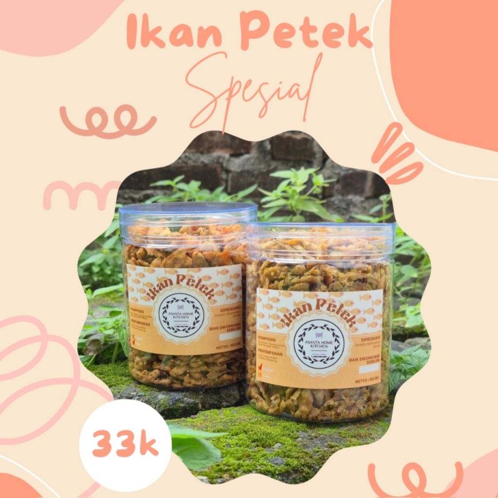 

Camilan Ikan Petek Crispy Enak Gurih.