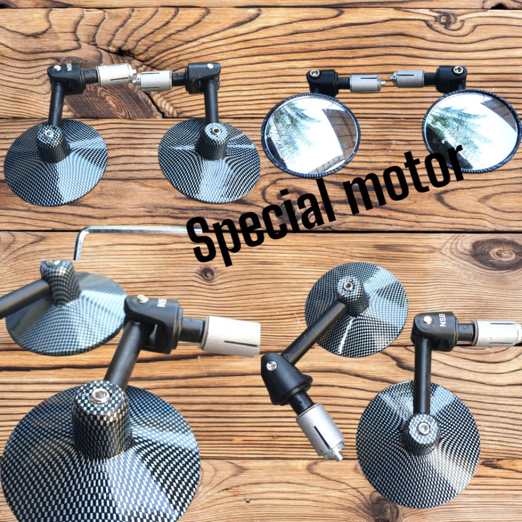 Spion Jalu Bulat Cembung Universal/Spion Bar/Spion Jalu Bar End/Spion Jalu Vario 150/Spion Jalu Beat