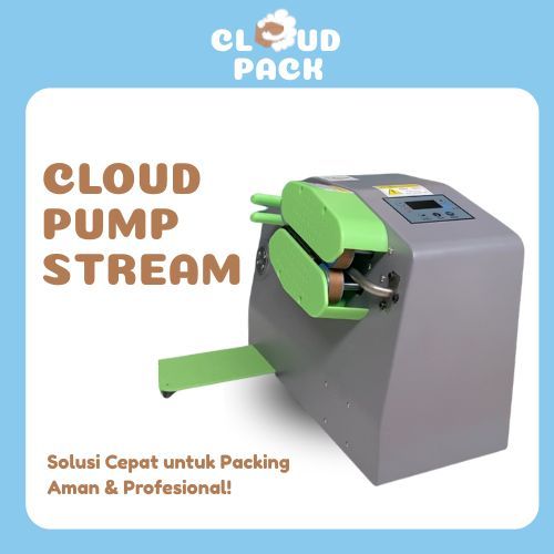 

Cloud Pack Pump Stream/ Pompa untuk Bubble Wrap Air Bag Cushion Medium