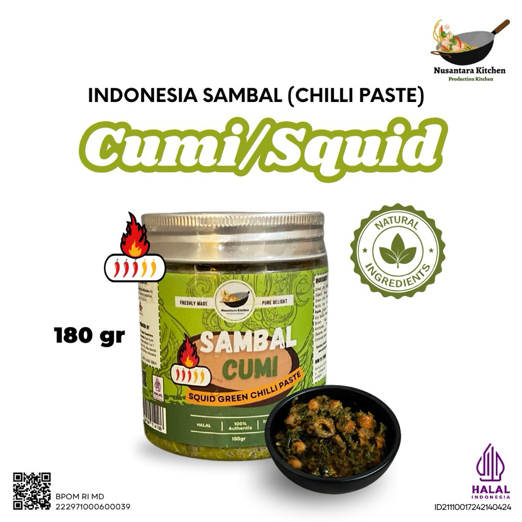 

HALAL - Sambal Cumi by Dapur Nusantara