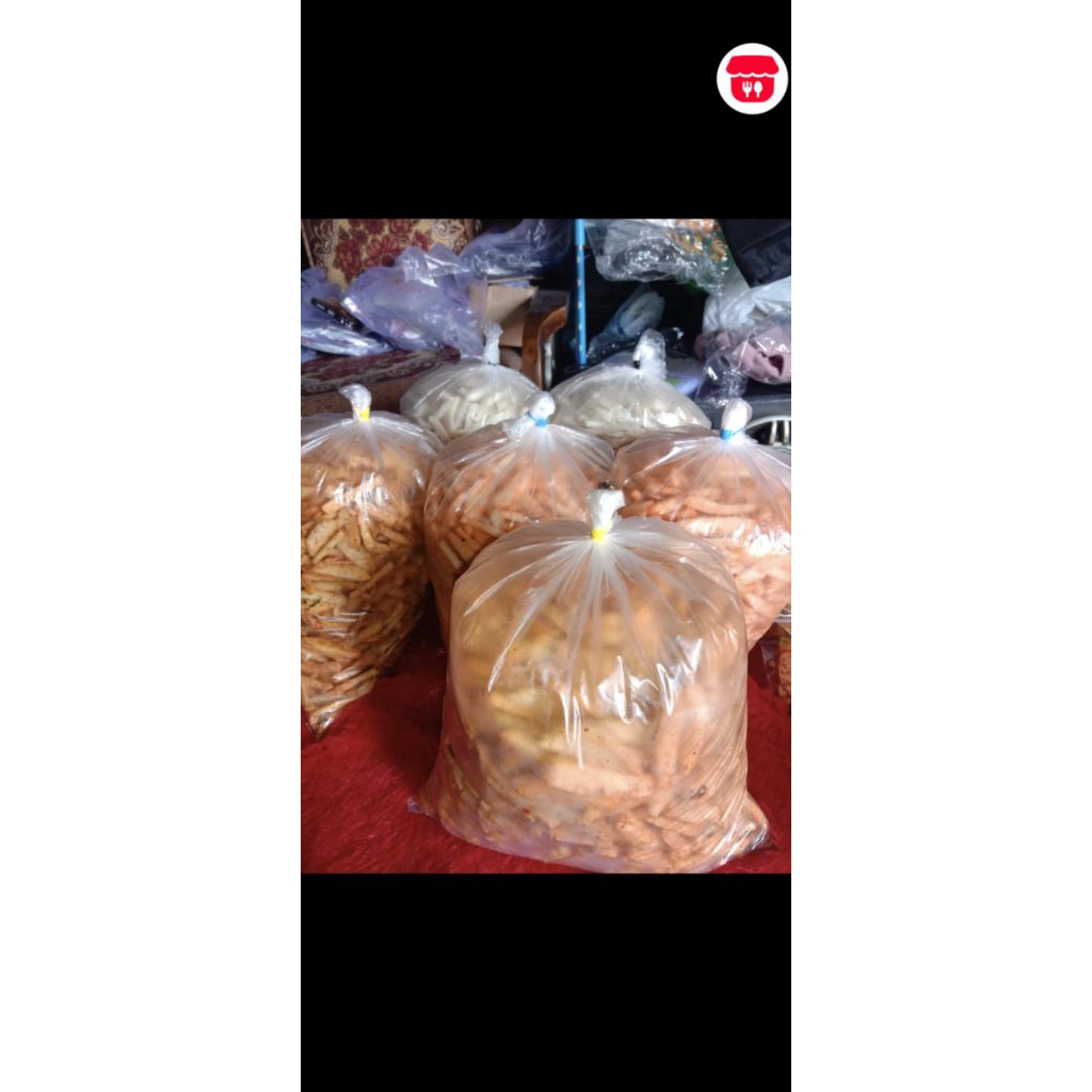 

Basreng pedas daun jeruk