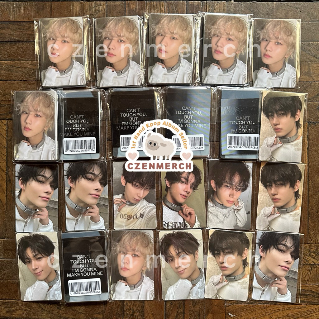 ENHYPEN PC POB WEVERSE SHOP PHOTOCARD OFFICIAL