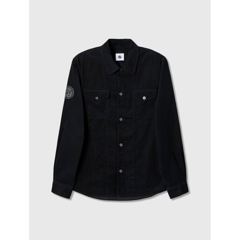 Pretty Green Benett Corduroy Overshirt Black Original