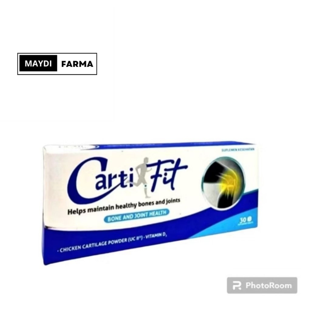 CARTIFIT BOX ISI 30 TABLET/Suplemen Kesehatan Tulang dan Sendi